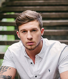 Promotional Photography including Male Fashion Model.