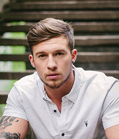 Promotional Photography including Male Fashion Model.