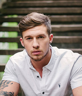 Promotional Photography including Male Fashion Model.